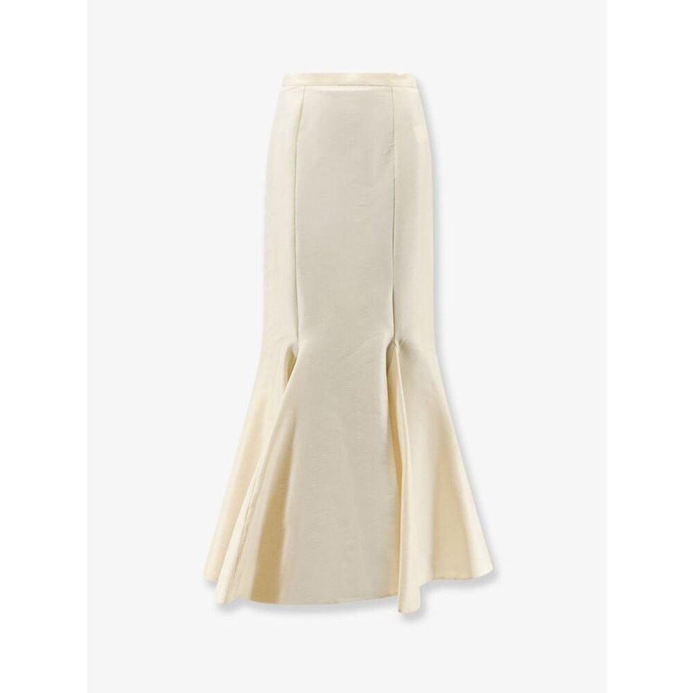 Actualee Women Shantung Long Skirt